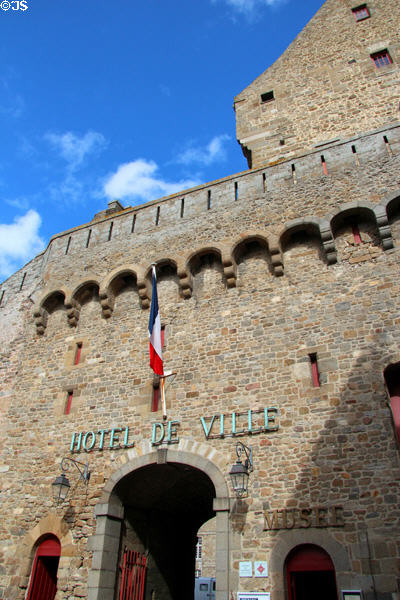 St Malo Museum in City Hall. St Malo, France.