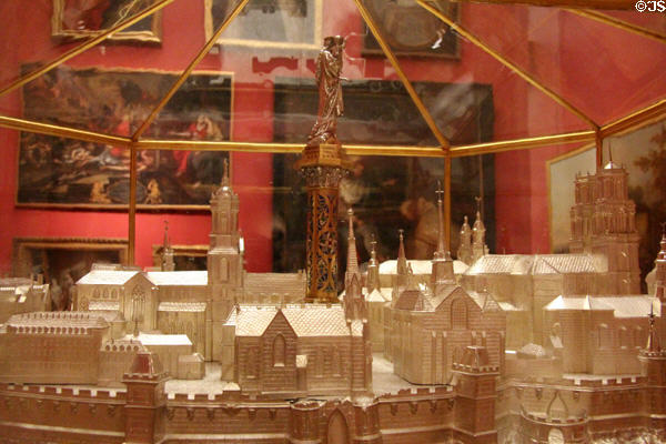 Model of Voeu à Notre-Dame de Bonne-Nouvelle, Rennes (1861) by Charles-Eugène Trioullier at Museum of Fine Arts of Rennes. Rennes, France.