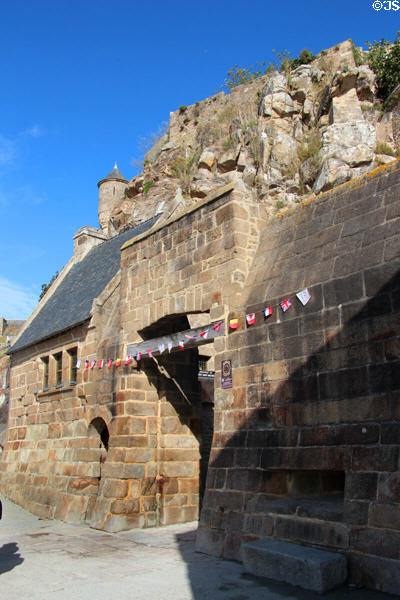 Porte Échauguette. Mont-St-Michel, France.