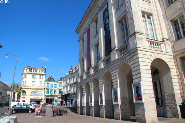 Arras National Theater part of complex with Concert Hall. Arras, France.