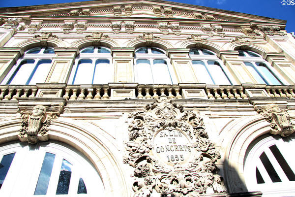 Arras concert hall (1853). Arras, France. Architect: Joseph Traxler.