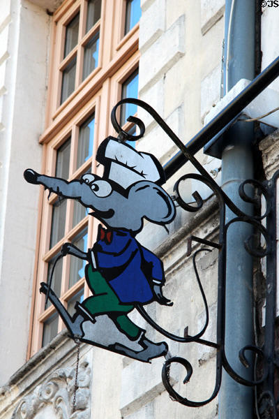 Baker's shop sign. Arras, France.