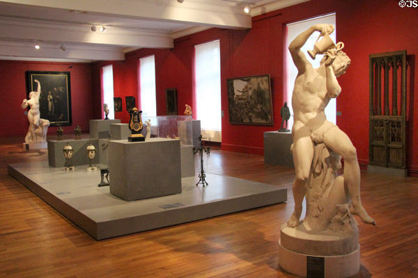 Gallery at Arras Fine Art Museum. Arras, France.