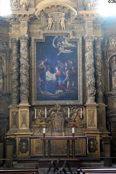 Chapel of the Virgin at Rouen Cathedral. Rouen, France.