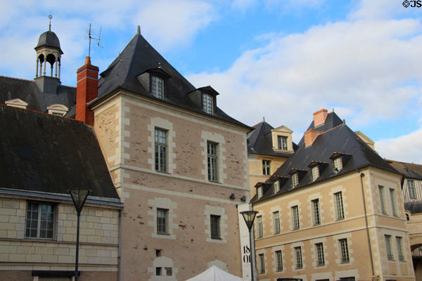 Logis Barrault (late 15thC) housing the Angers Fine Arts Museum. Angers, France.