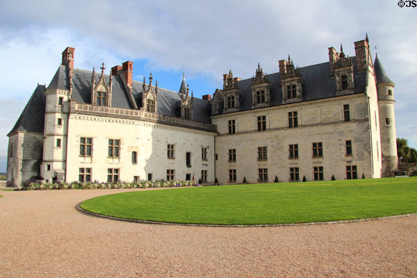 Royal Lodge at Chateau Royal of Amboise. Amboise, France.