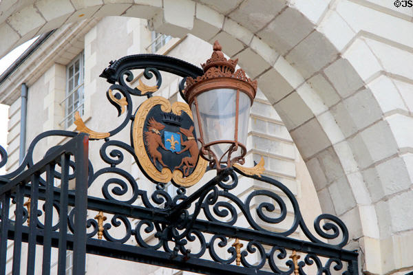 Gateway at Blois Cathedral Saint-Louis. Blois, France.