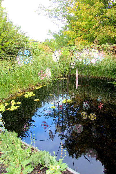 Elixir Floral entry by Sandrine Tellier & Kao Arya in 2019 International Garden Festival at Chaumont-Sur-Loire. France.