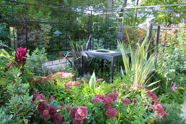 Frontiers of Heaven entry by Jong-Ho Yun in 2019 International Garden Festival at Chaumont-Sur-Loire. France.