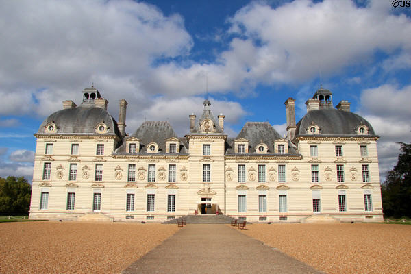 Cheverny Chateau (1624-40). Cheverny, France. Architect: Jacques Bougier (aka Boyer).