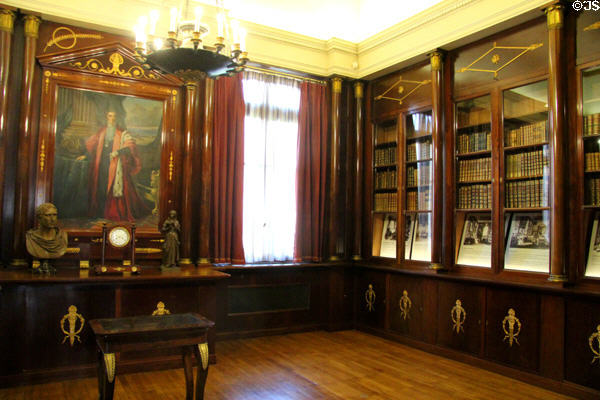 Reading room at Masséna Museum. Nice, France.