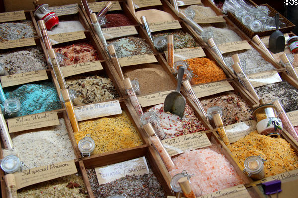 Spice & salt shop in Old Nice. Nice, France.