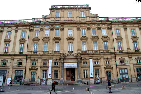 Musée des Beaux-Arts de Lyon (1801, 1834, 1878) on Place des Terreaux. Lyon, France.