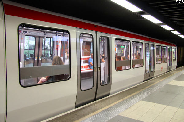Lyon Metro. Lyon, France.