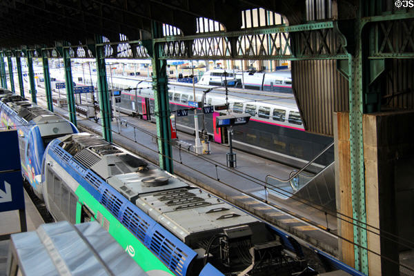 Lyon railway station. Lyon, France.
