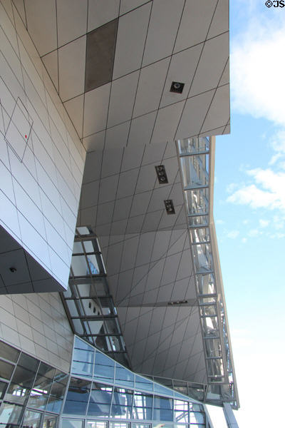 Windows of Musée des Confluences. Lyon, France.