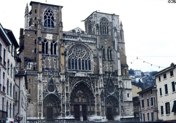 Vienne St Maurice Cathedral (12th-16thC). Vienne, France.