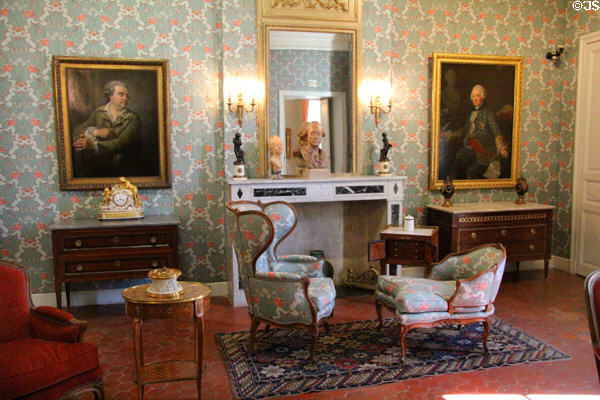 Decorative arts at Museum Angladon, Jacques Doucet Collection. Avignon, France.