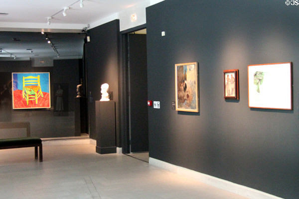 Modern art gallery at Museum Angladon, Jacques Doucet Collection. Avignon, France.
