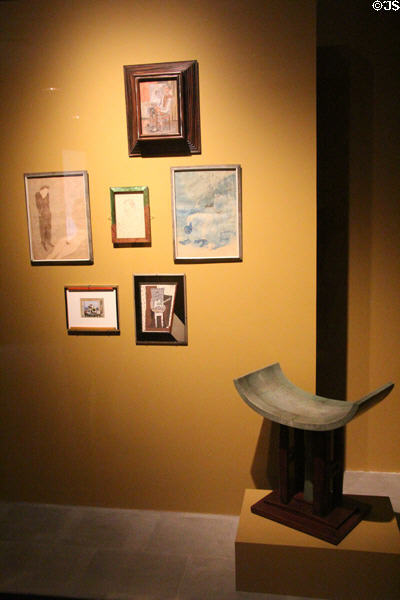 Paintings by Picasso at Museum Angladon, Jacques Doucet Collection. Avignon, France.