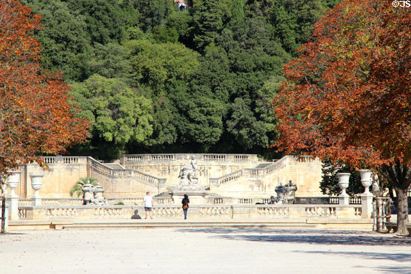 Jardin de la Fontaine (17thC). Nimes, France.