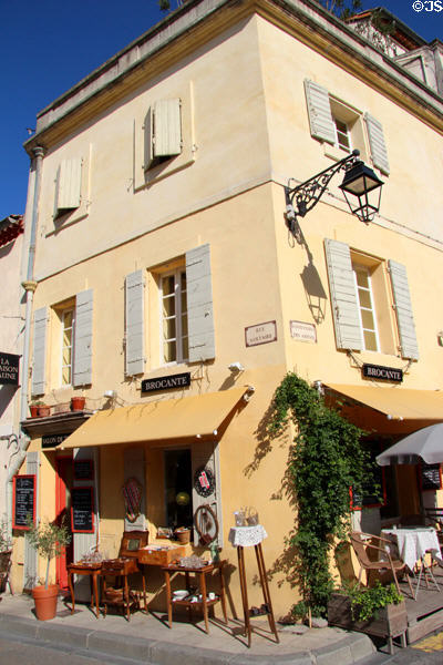 Shop opposite Arles Amphitheatre. Arles, France.