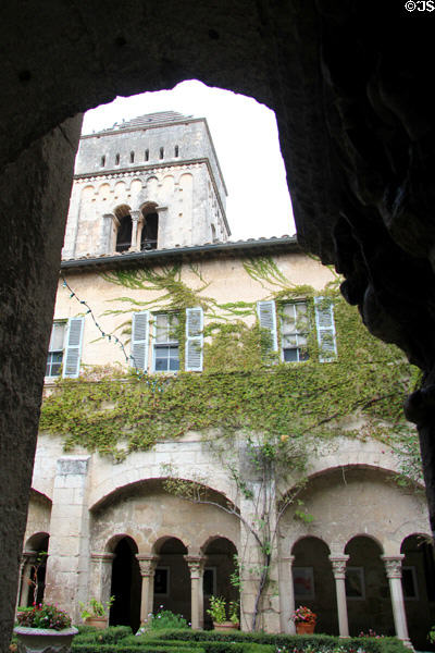 Cloister at Saint-Paul Asylum. Saint-Rémy-de-Provence, France.