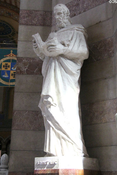 Evangelist St Luke at Marseille Cathedral. Marseille, France.