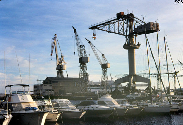 La Ciotat port. La Ciotat, France.