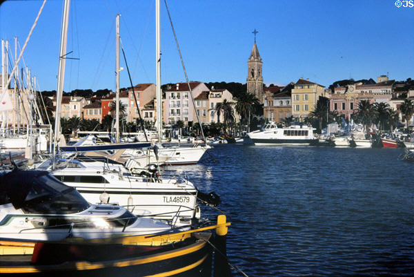 Sanary-sur-Mer port. Sanary-sur-Mer, France.