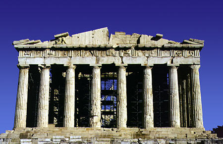Parthenon on Acropolis in Athens. Greece.