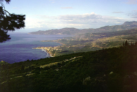 Near Nomitsi in Messiniakos Bay. Greece.