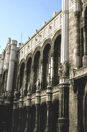 Concert Hall (Pesti Vigadó) (1859-64) in Budapest by architect Frigyes Feszl. Hungary.