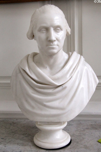 Bust of George Washington at Castletown House. Ireland.