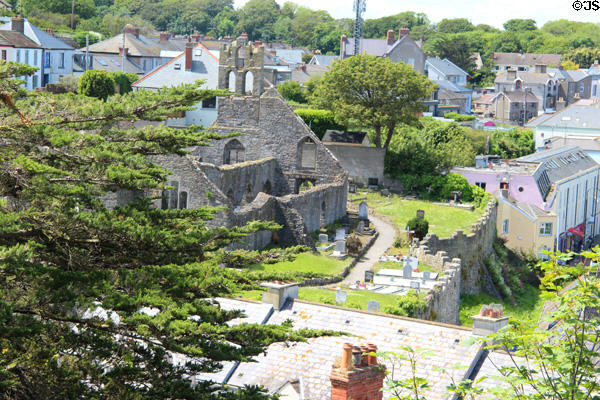 Church ruins. Howth, Ireland.