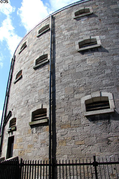 Cell block at Kilmainham Gaol. Dublin, Ireland.