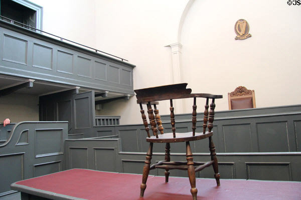 Courthouse at Kilmainham Gaol. Dublin, Ireland.