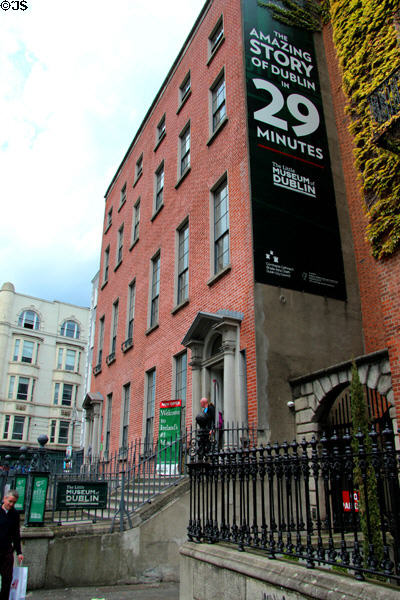 Little Museum of Dublin (18th C townhouse) (15 St Stephen's Green). Dublin, Ireland. Style: Georgian.