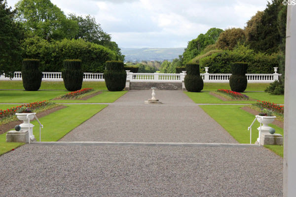 Garden of Aras an Uachtarain. Dublin, Ireland.