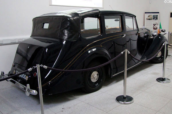 Presidential Rolls Royce Silver Wraith (1949) at Aras an Uachtarain. Dublin, Ireland.
