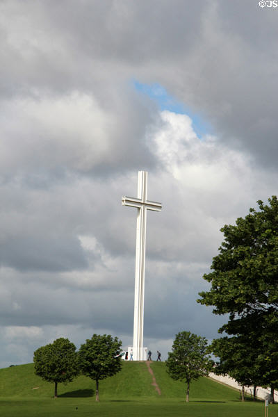 Papal Cross for Pope John Paul II's visit to Ireland (1979) by Paschal Clarke in Phoenix Park. Dublin, Ireland.
