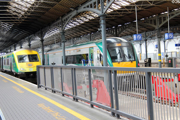Heuston Rail Station. Dublin, Ireland.