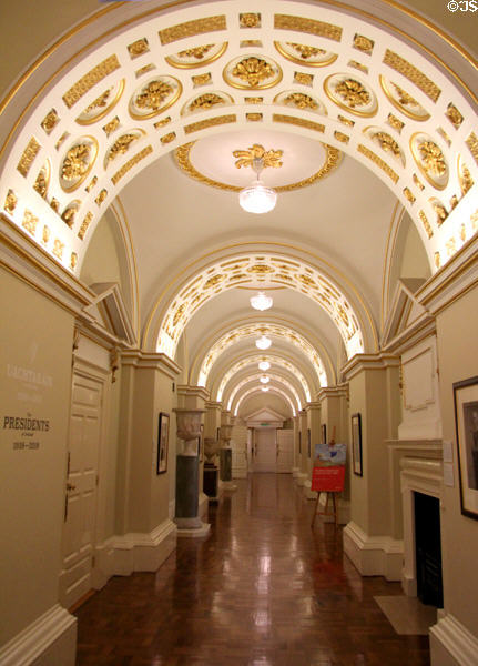 State Corridor at Dublin Castle. Dublin, Ireland.