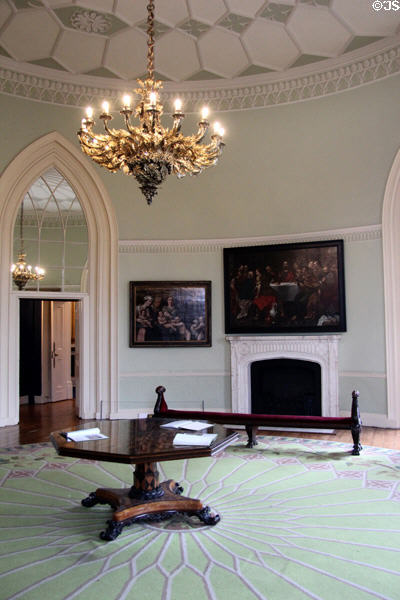 Gothic Room at Dublin Castle. Dublin, Ireland.
