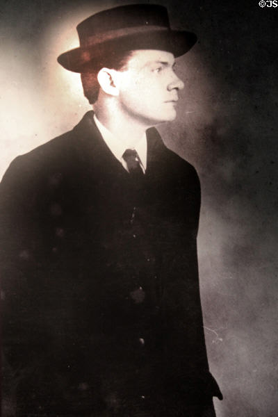Patrick Pearse photograph at Pearse Museum. Dublin, Ireland.