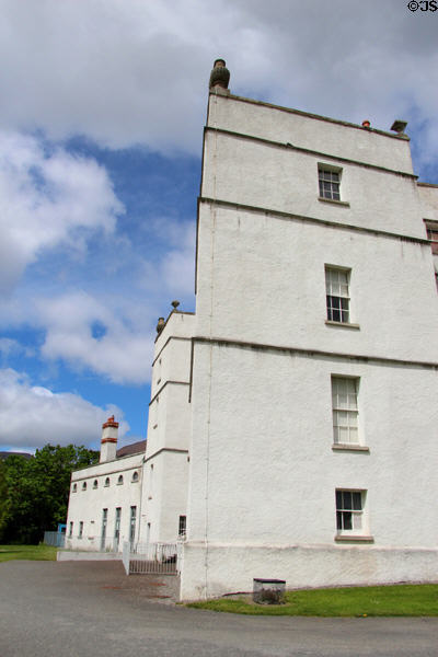 Rathfarnham Castle retains acute corners needed by original fortification. Dublin, Ireland.
