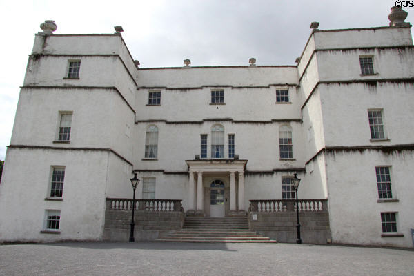 Georgian features added to earlier structure at Rathfarnham Castle. Dublin, Ireland.
