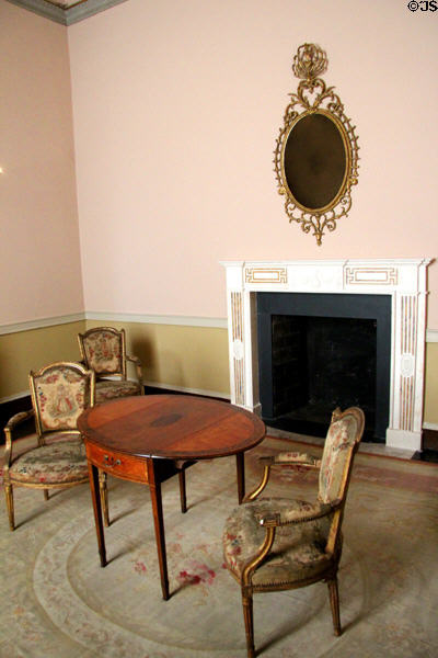 Four seasons room attrib. to James 'Athenian' Stuart at Rathfarnham Castle. Dublin, Ireland.