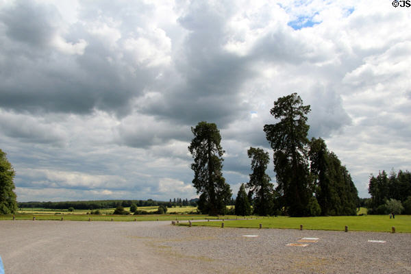 Landscape around Emo Court. Ireland.