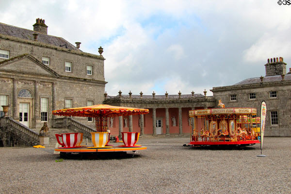 Carrousels for special event at Russborough House. Ireland.